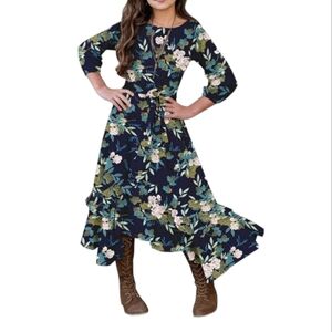 Girls floral dress